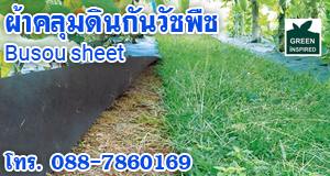 ผ้าคลุมดินกันวัชพืช Busousheet ผลิตจากโพลีเอสเตอร์ 