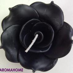 ดอกกุหลาบเทียนสีดำ เทียนดอกกุหลาบสีดำสำหรับบูชาพระราหูขายส่ง