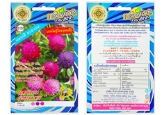 เมล็ดบานไม่รู้โรย (คละสี) ตรา 4ทิศ ซื้อ10 แถม1