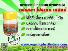 สารอินทรีย์ป้องกันและกำจัดโรคพืชทรัพยฯ โปรเทค เคลียร์100cc