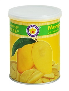 มะม่วงอบกรอบ Mango 40 gm (Can) Vacuum Freeze Dried Fruits