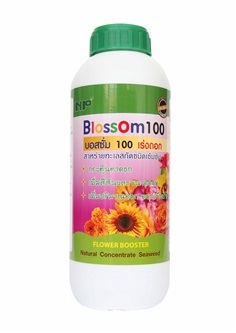 ิBlossom100 ขนาด1ลิตร ฮอร์โมนเร่งดอก กระตุ้นการงอก ได้ผลคุ้ม