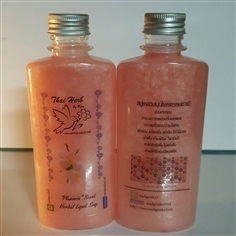 สบู่เหลว กลิ่นลีลาวดี / Natural Liquid Soap Plumeria Scent