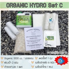 ชุดปลูกไฮโดรโปนิกส์  Organic Hydro Set C