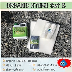 ชุดปลูกไฮโดรโปนิกส์ Organic Set B