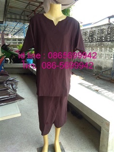 ชุดสปา, ชุดลูกค้าสปา, ชุดคนนอนนวด, ชุดลูกค้านวด, เสื้อลูกค้า