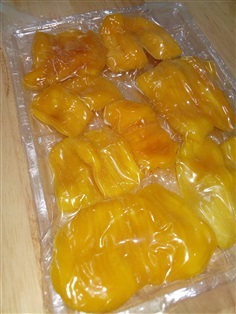 ขนุนอบแห้ง สูตรน้ำตาลน้อย(Dried Jackfruit)