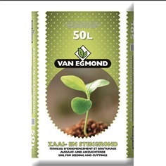 พีทมอส เพาะเมล็ด 50 ลิตร (นำเข้าเนเธอแลนด์)  Van Egmond