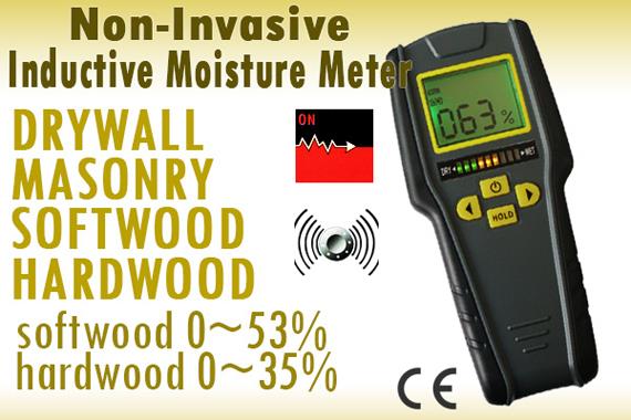 เครื่องวัดความชื้นไม้แบบไม่ทำลาย ,Non-Invasive Inductive Moisture Meter ,เครื่องวัดความชื้นไม้แบบไม่ทำลาย,วัดความชื้นผนัง,วัดความชื้นป,เครื่องวัดความชื้น