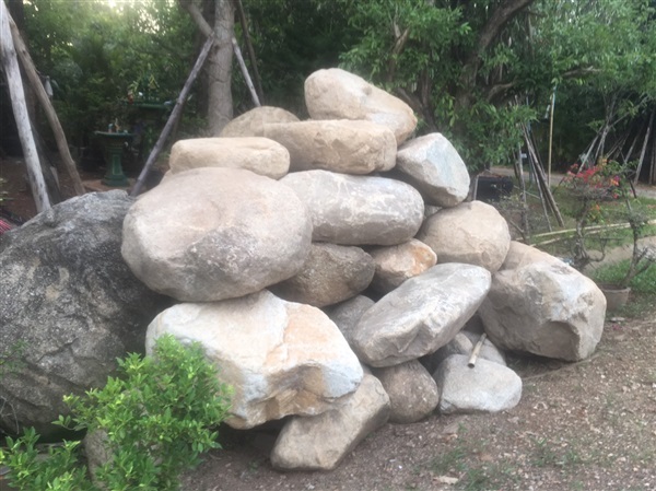 ก้อนหินจัดสวน,,หินประดับสวน