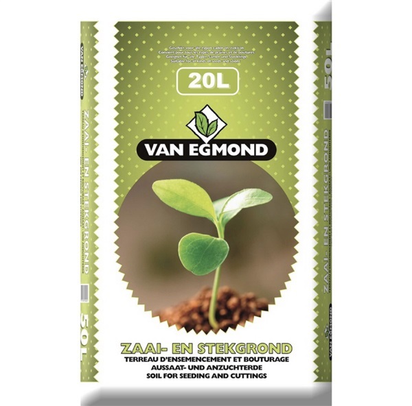 พีทมอส เพาะเมล็ด 20 ลิตร (นำเข้าเนเธอแลนด์)  Van Egmond