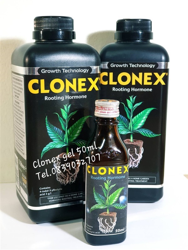 ฮอร์โมนเจลเร่งราก Clonex Rooting Gel  แบบขวดแบ่ง 100 ml.