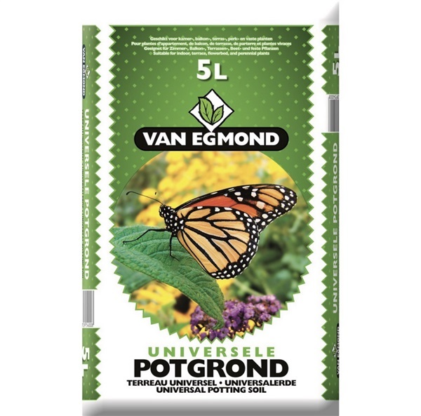 พีทมอส ปลูกพืชทั่วไป 5 ลิตร (นำเข้าเนเธอแลนด์)  Van Egmond