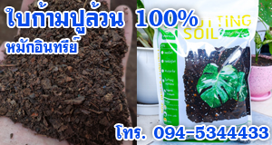 ใบก้ามปูล้วน 100% หมักอินทรีย์