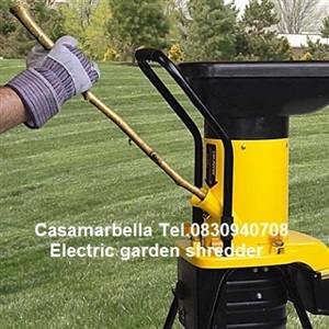 Electric garden wood shredder grass chipping เครื่องย่อยกิ่งไม้ใบไม้ขนาด 2 แรงม้าใช้ในครัวเรือน 