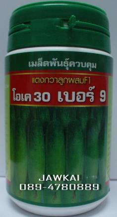 เมล็ดพันธุ์แตงกวาลูกผสม โอเค30 เบอร์9