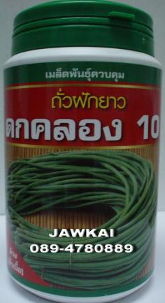 เมล็ดพันธุ์ถั่วฝักยาวด้วง ดกคลอง10