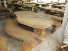 โต๊ะไม้ขนาดยาว 2 ม.(0024) 