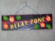 ป้ายrelax  zone