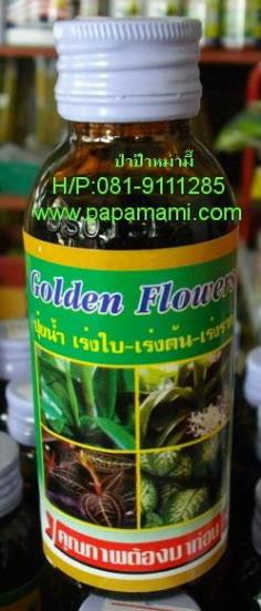 Golden Floweปุ๋ยน้ำเขียว เร่งใบต้นราก