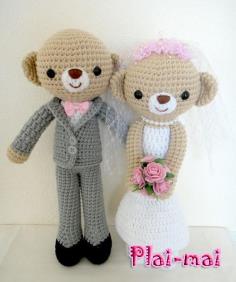 Wedding Bear 2 (15")