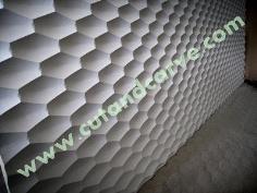 แผ่นวัสดุตกแต่ง Cut &Carve Wall panel ลาย 3D