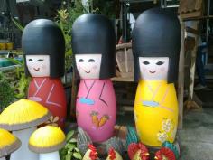 ตุ๊กตาดินเผาญี่ปุ่น | chokchaisandstone - โชคชัย นครราชสีมา