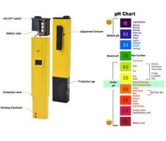 เครื่องวัด pH (เครื่องวัดความเป็นกรด-ด่างในน้ำ)