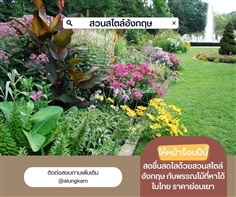 บริการจัดสวนสไตล์อังกฤษ | Alungkarn - เมืองราชบุรี ราชบุรี