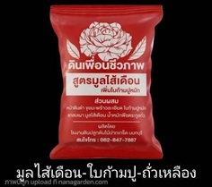 ดินผสมใบก้ามปูหมัก