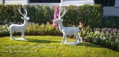 กวางแต่งสวน กวางแต่งบ้าน ร้านอาหาร กวางคริสต์มาส | Modern Garden Thailand - บางพลัด กรุงเทพมหานคร