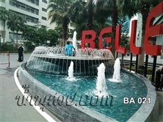 น้ำพุ หน้าโครงการ Belle Avenue พระราม 9