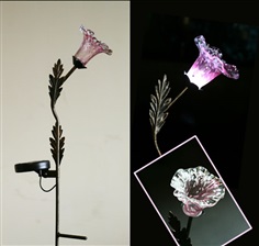 Flower stake light