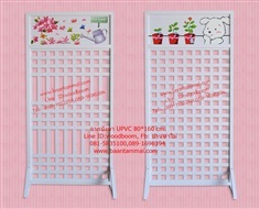 ระแนงบังตาUPVC ระแนงกระถาง UPVC กระถางระแนงUPVC ระแนงupvc 