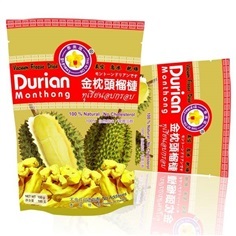 ทุเรียนอบกรอบ Durian 100 gm Vacuum Freeze Dried Fruits | บริษัท ไทยเอ้าฉีฟรุ๊ตส์ จำกัด - วัฒนา กรุงเทพมหานคร