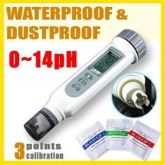 PH03-เครื่องวัดกรดด่าง และอุณหภูมิ, Auto Calibrate, Waterpro