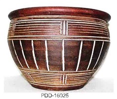 Color Clay Pot (กระถางดินเผาสีคละลาย)