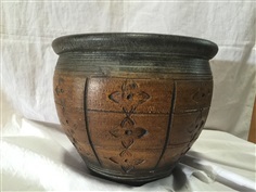 Color Clay Pot (กระถางดินเผาสีคละลาย)