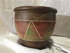 Color Clay Pot (กระถางดินเผาสีคละลาย)