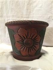 Color Clay Pot (กระถางดินเผาสีคละลาย)