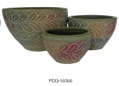 Color Clay Pot (กระถางดินเผาสีคละลาย)