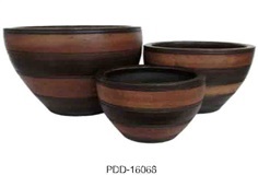 Color Clay Pot (กระถางดินเผาสีคละลาย)