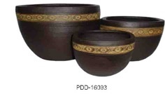 Color Clay Pot (กระถางดินเผาสีคละลาย)