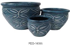 Color Clay Pot (กระถางดินเผาสีคละลาย)