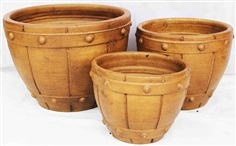 Color Clay Pot (กระถางดินเผาสีคละลาย)