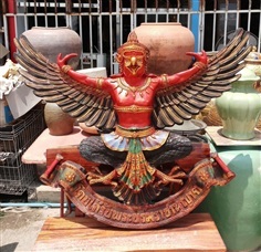 พญาครุฑองค์ใหญ่ ครุฑธนาคารเก่า ขนาด130ซม