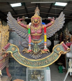 พญาครุฑสำนักงานเก่า ครุฑสำนักงาน ขนาด130ซม