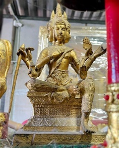 พระพรหม หน้าตัก5นิ้ว พระพรหมทองเหลือง พระพรหมเก่า