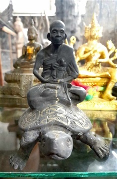 พระบูชาหลวงปู่หลิว วัดไร่แตงทอง พญาเต่าเรือน