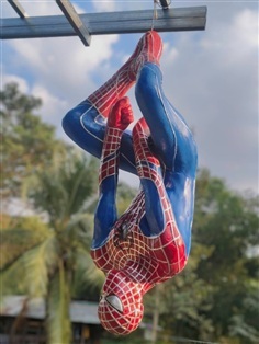 สไปเดอร์แมน หุ่นแขวนโชว์สไปเดอร์แมน ฮีโร่สไปเดอร์